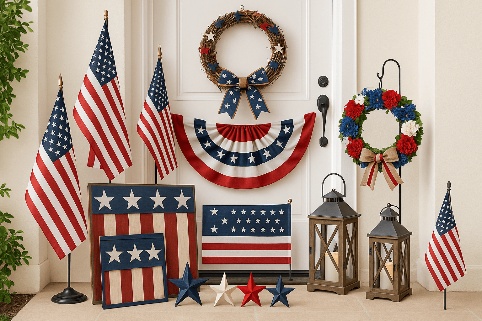 Patriotic Home & Yard Decorations