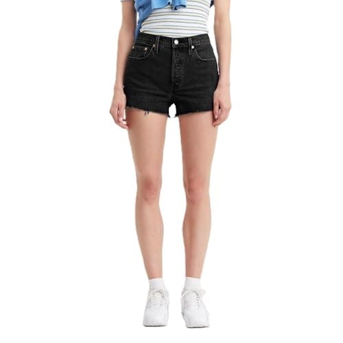 Levi's Women's 501 Original Shorts, lunar black, 28 (US 6)