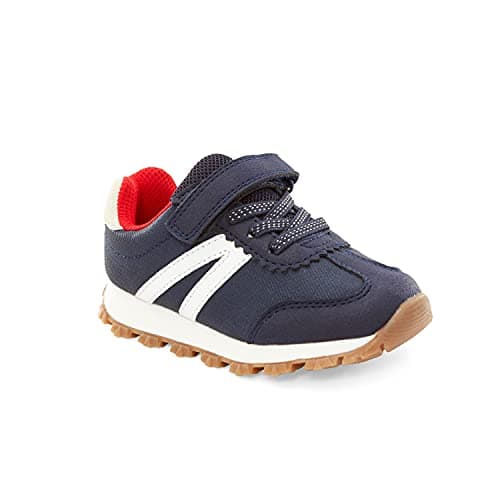 Simple Joys by Carter's Kids Bailey Athletic Sneaker Running Shoe, Navy, 7 US Unisex Toddler