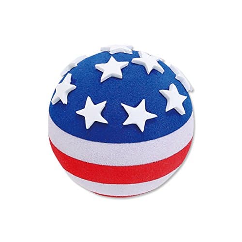 Tenna Tops American USA Patriotic Flag Car Antenna Topper/Auto Dashboard Accessory (Fits Fat Stubby Style Antenna) (Stars on Top)