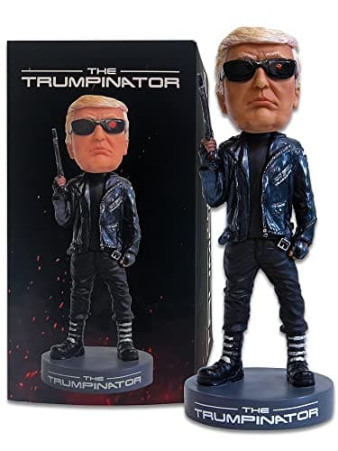 Donald Trump Collectibles - Proud Patriots The Trumpinator: Donald Trump 2025 Bobblehead for Trump Supporters and Patriotic Americans | The #1 Trump Gifts 2025 Birthday and Christmas