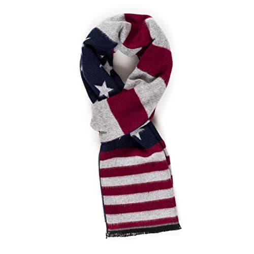 Speedy Turtle Scarf for Women and Men Presidential Election Trump 2020 MAGA American Flag USA (Trump04)